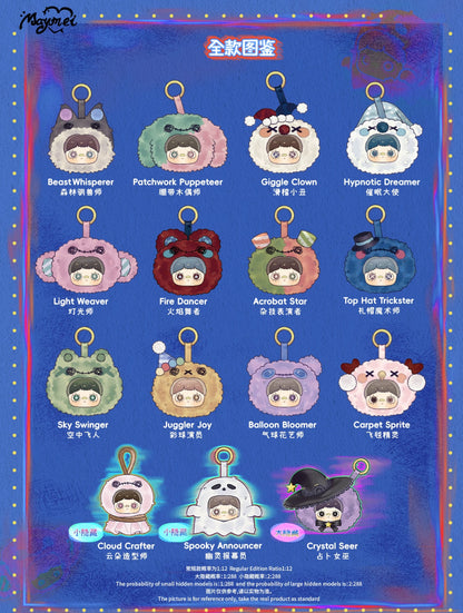 Maymei -Crazy Circus Series Plush Blind Box