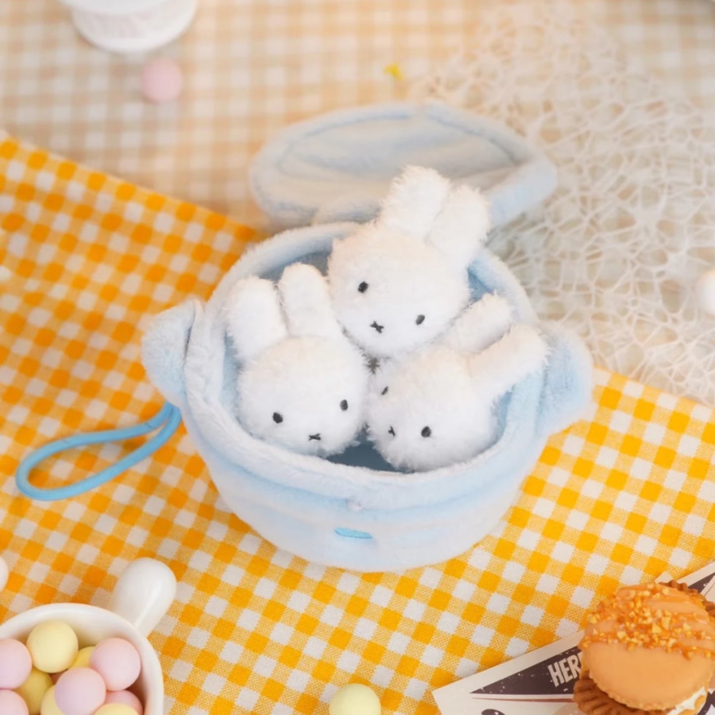 Miffy Food Workshop Plush Pendant