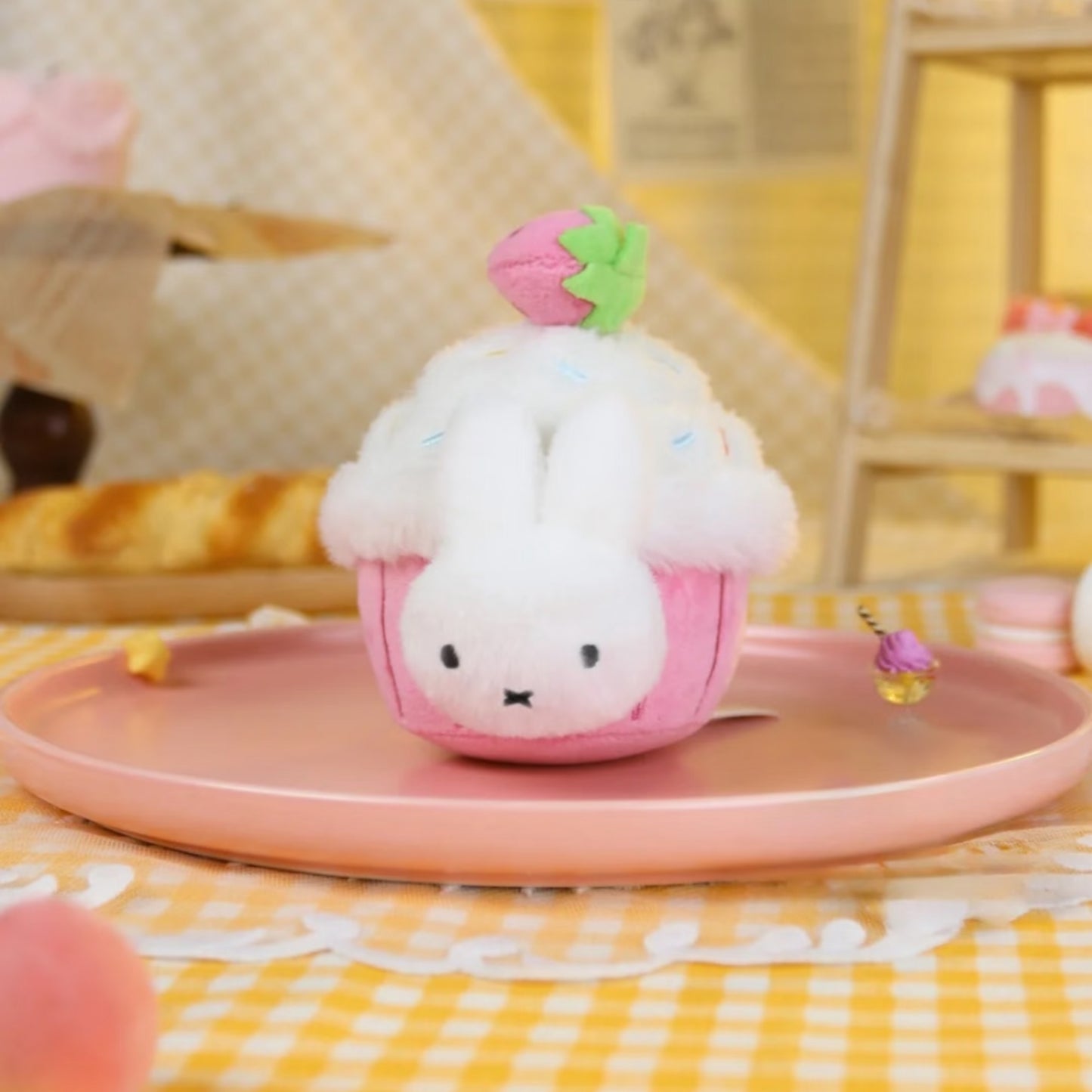 Miffy Food Workshop Plush Pendant