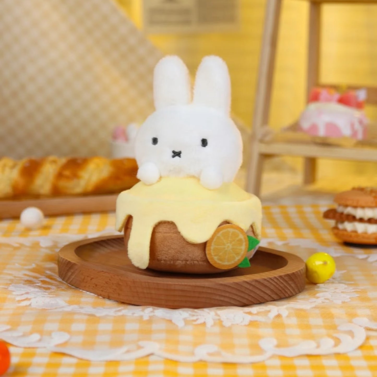 Miffy Food Workshop Plush Pendant