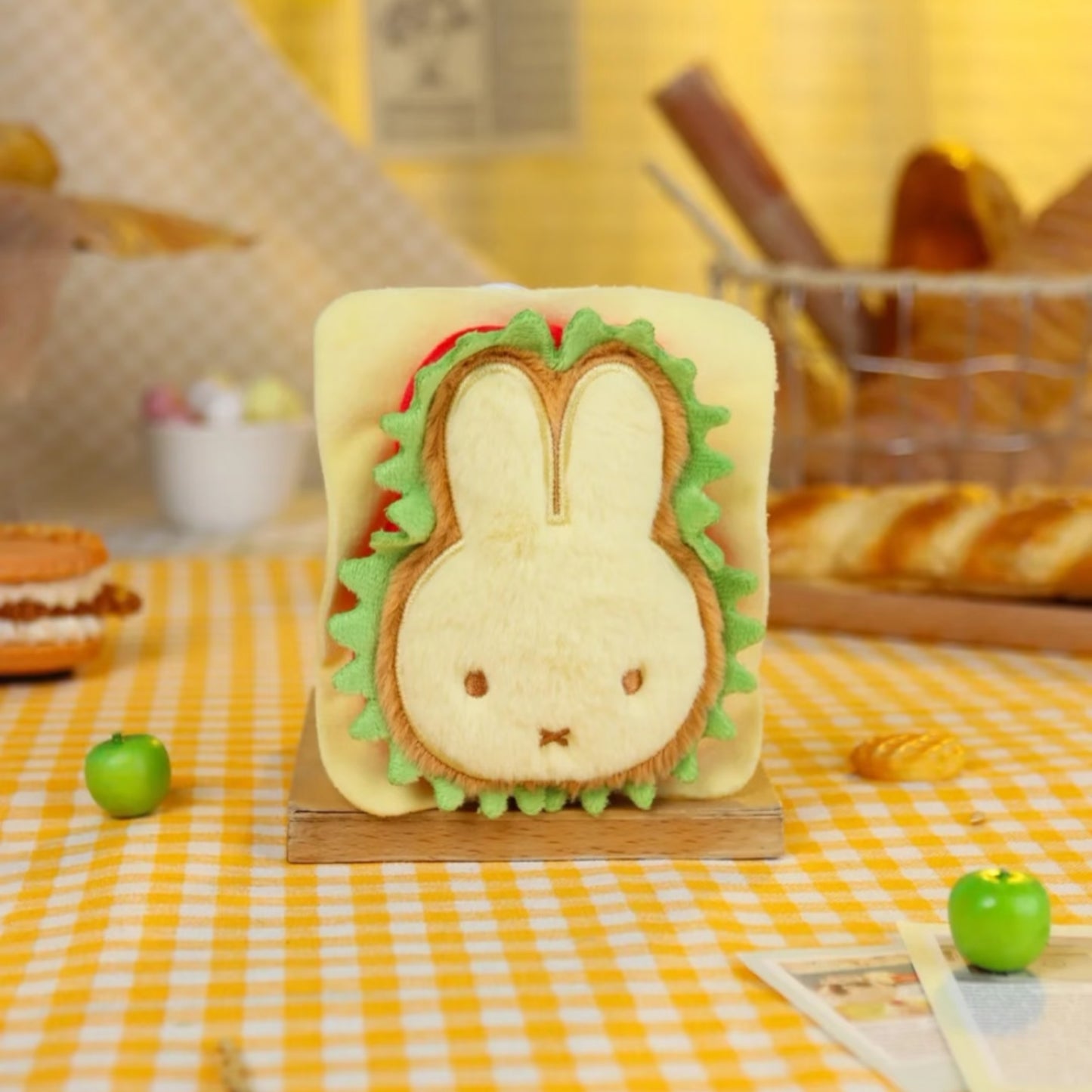 Miffy Food Workshop Plush Pendant