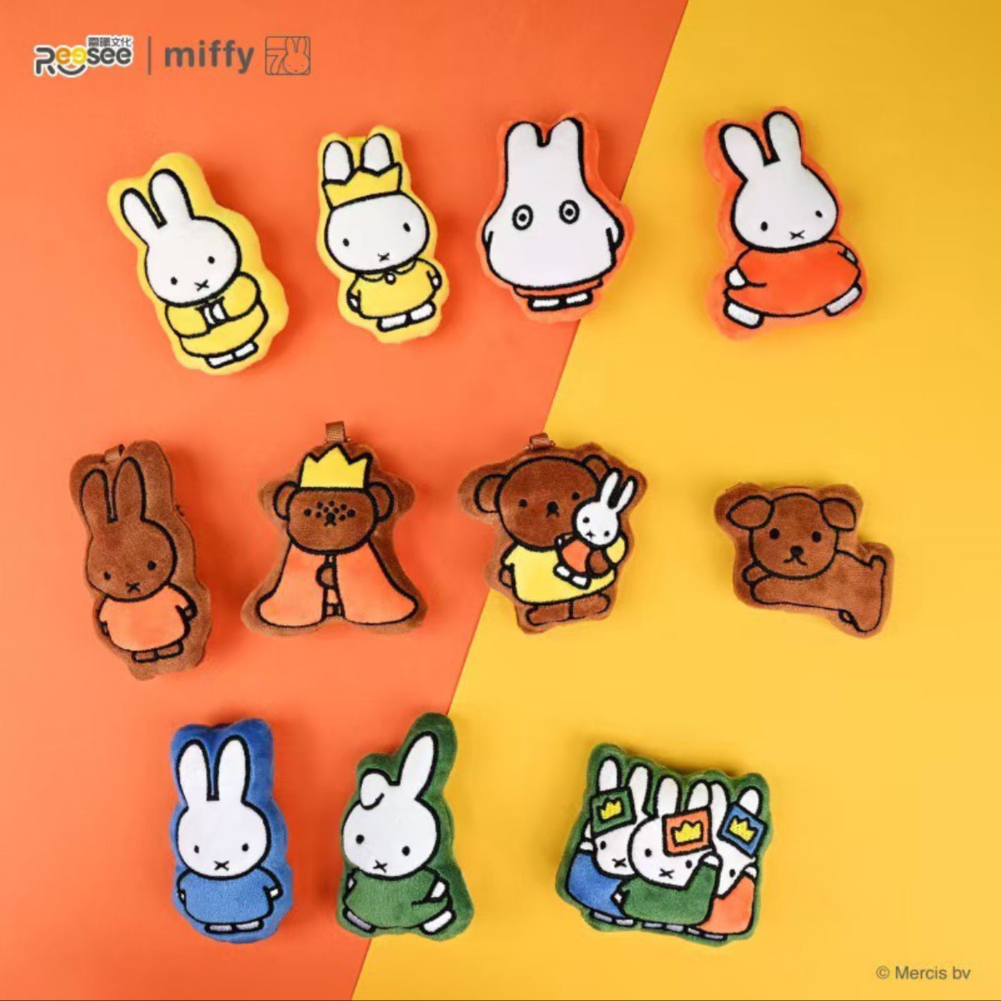 Miffy Plush Magnet Series Plush Pendant