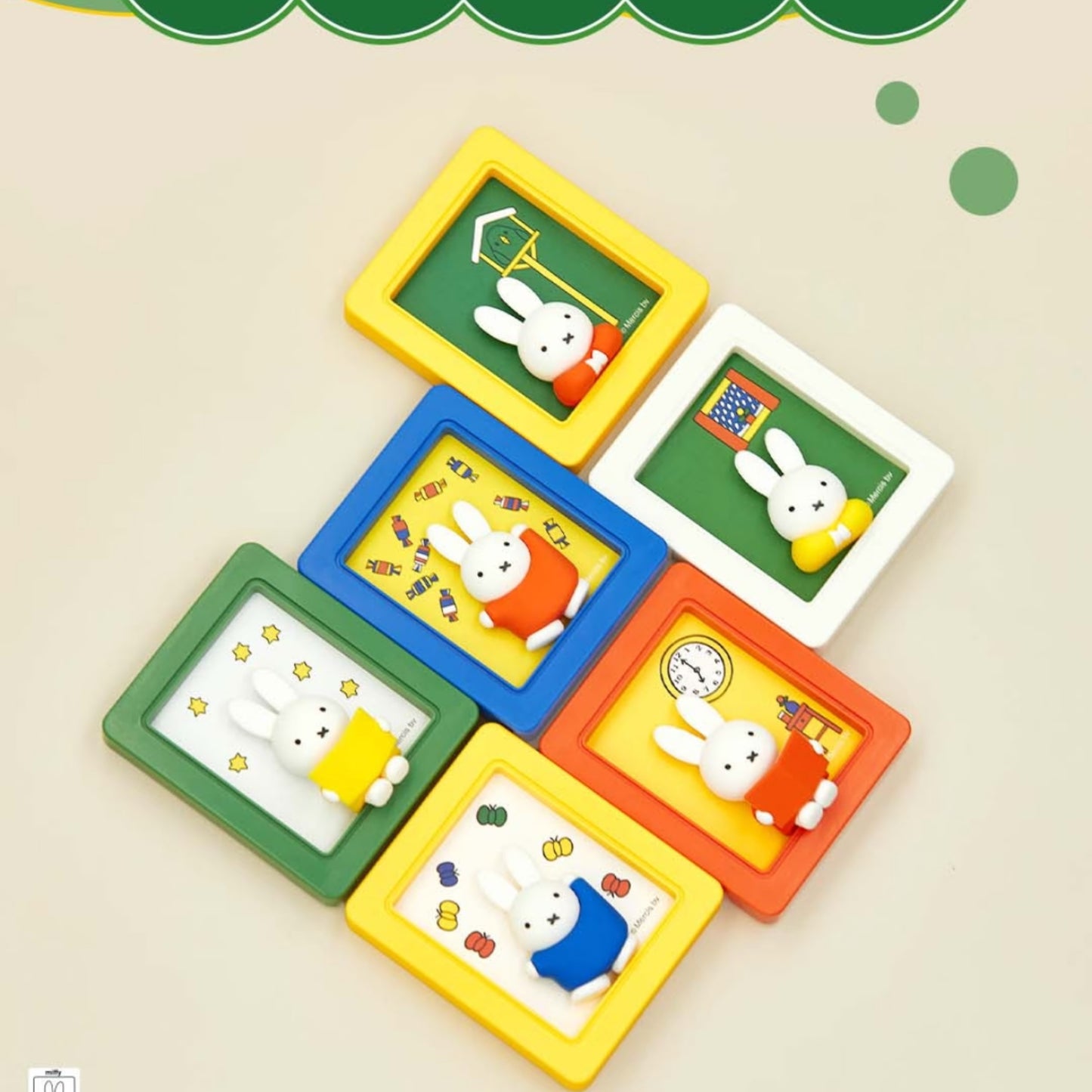 Miffy Frame Refrigerator Magnet Series Mini Blind Box