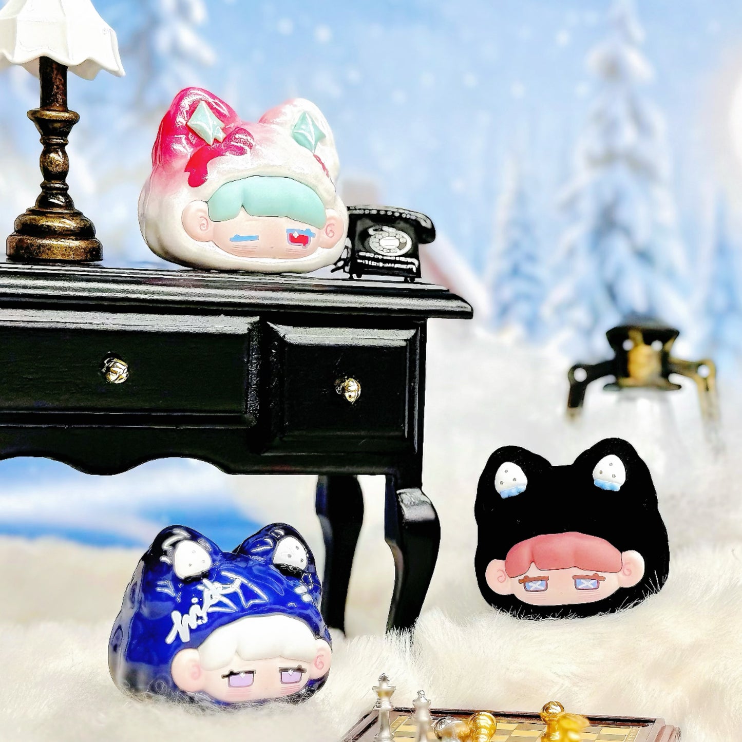 MIKKA GHOST PLAY HOUSE Series Blind Box