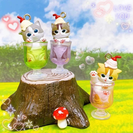 Mofusand Soda Pendant Gacha