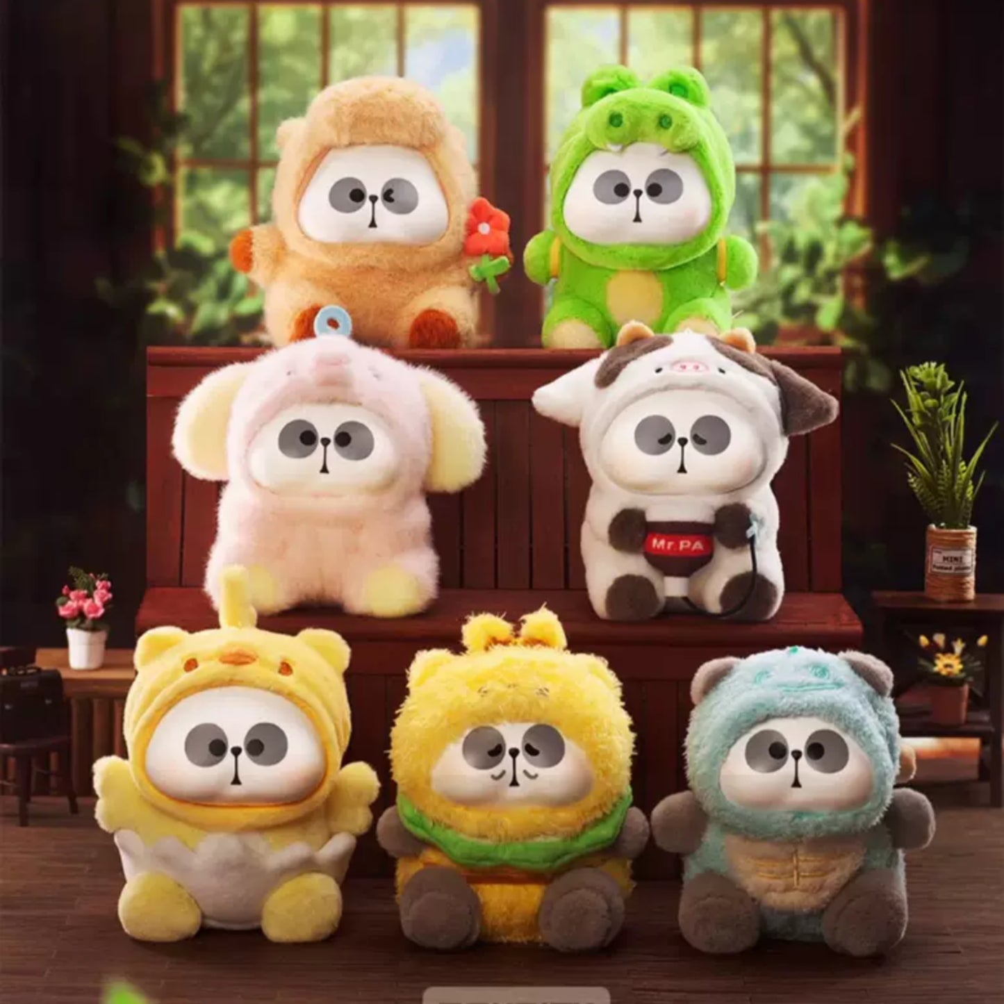 Mr.Pa Animal Limited Company Plushie Series Blind Box