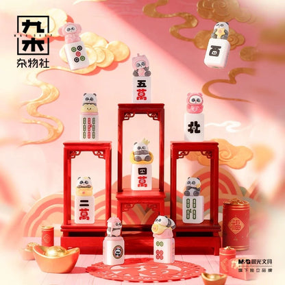 Mr.Pa Over Flowing Peach Luck Series PVC Toy Collection
