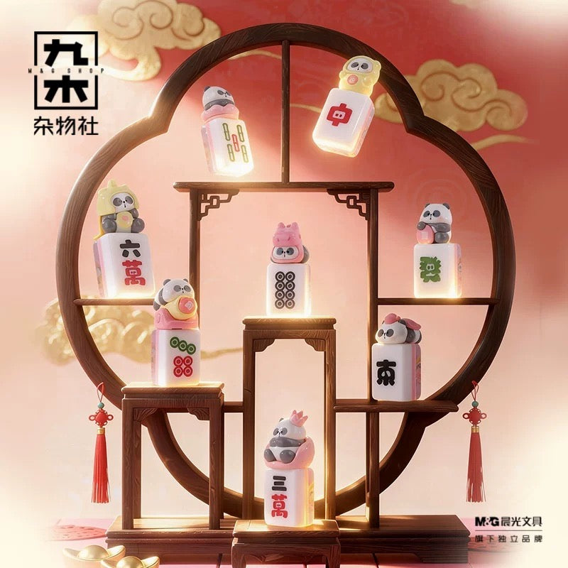 Mr.Pa Over Flowing Peach Luck Series PVC Toy Collection