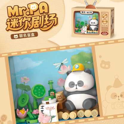 Mr.Pa's Mini Theatre Series Mini Building Blocks Series Blind Box