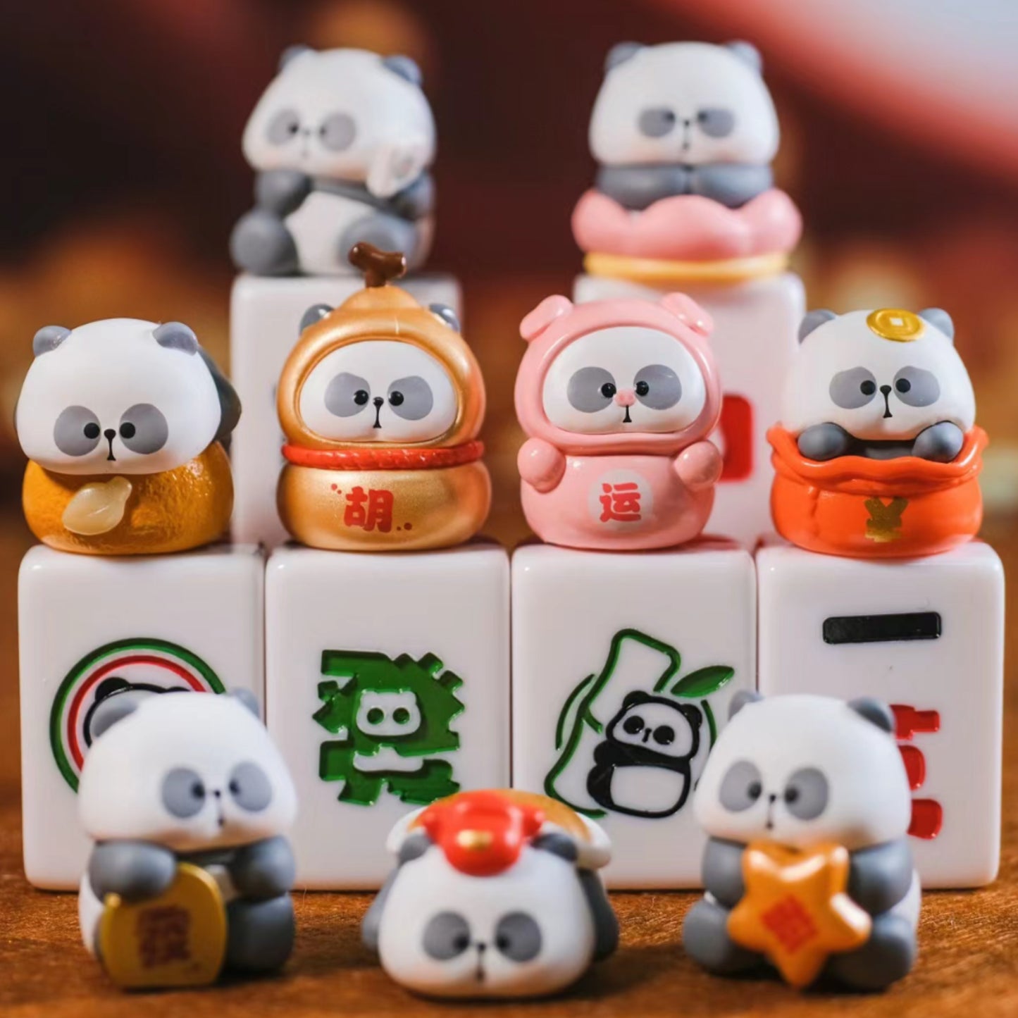 【3pcs】Mr.Pa’s A Stroke of Luck Series Mini Bean Blind Bag