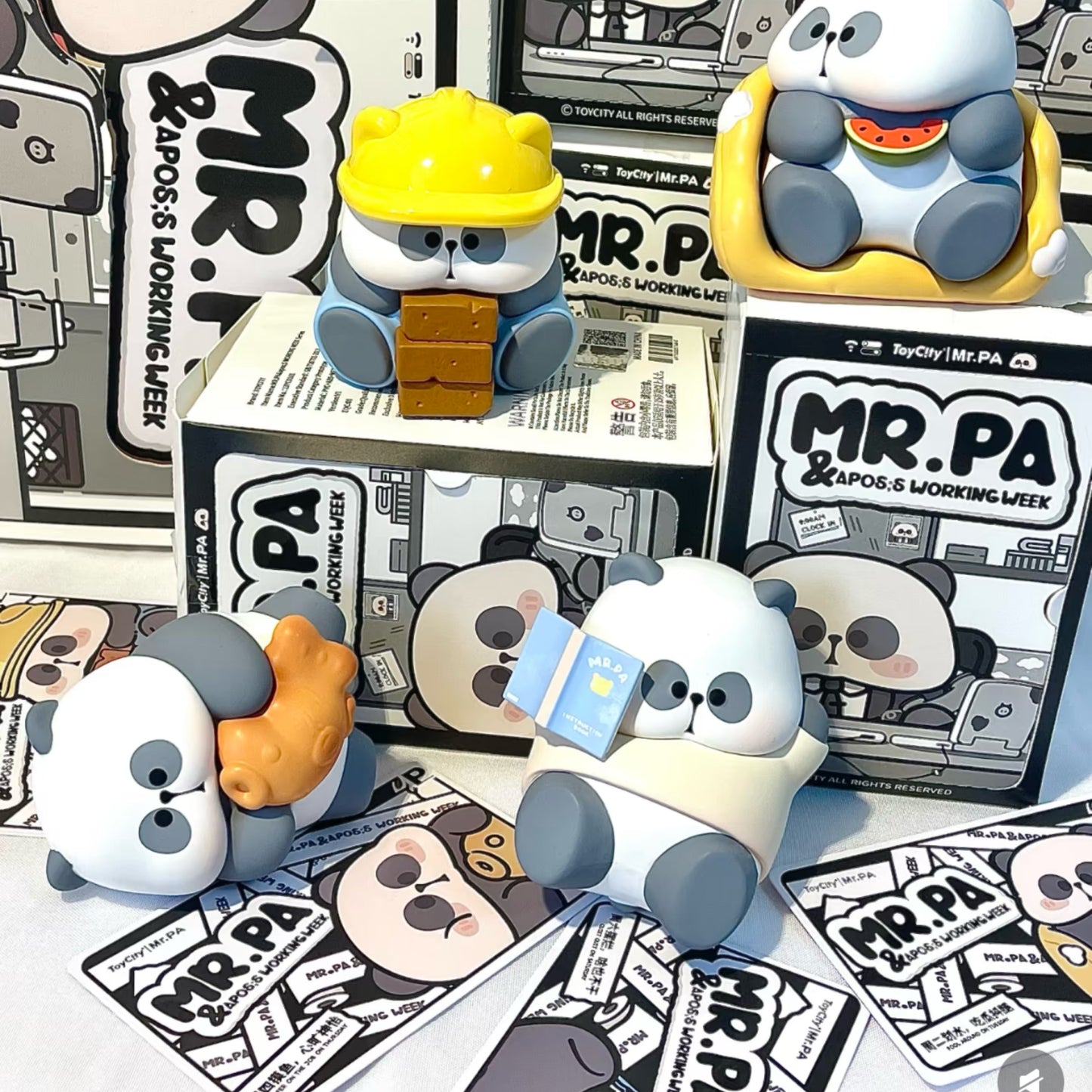 Mr.Pa’s Working Week Series Blind Box