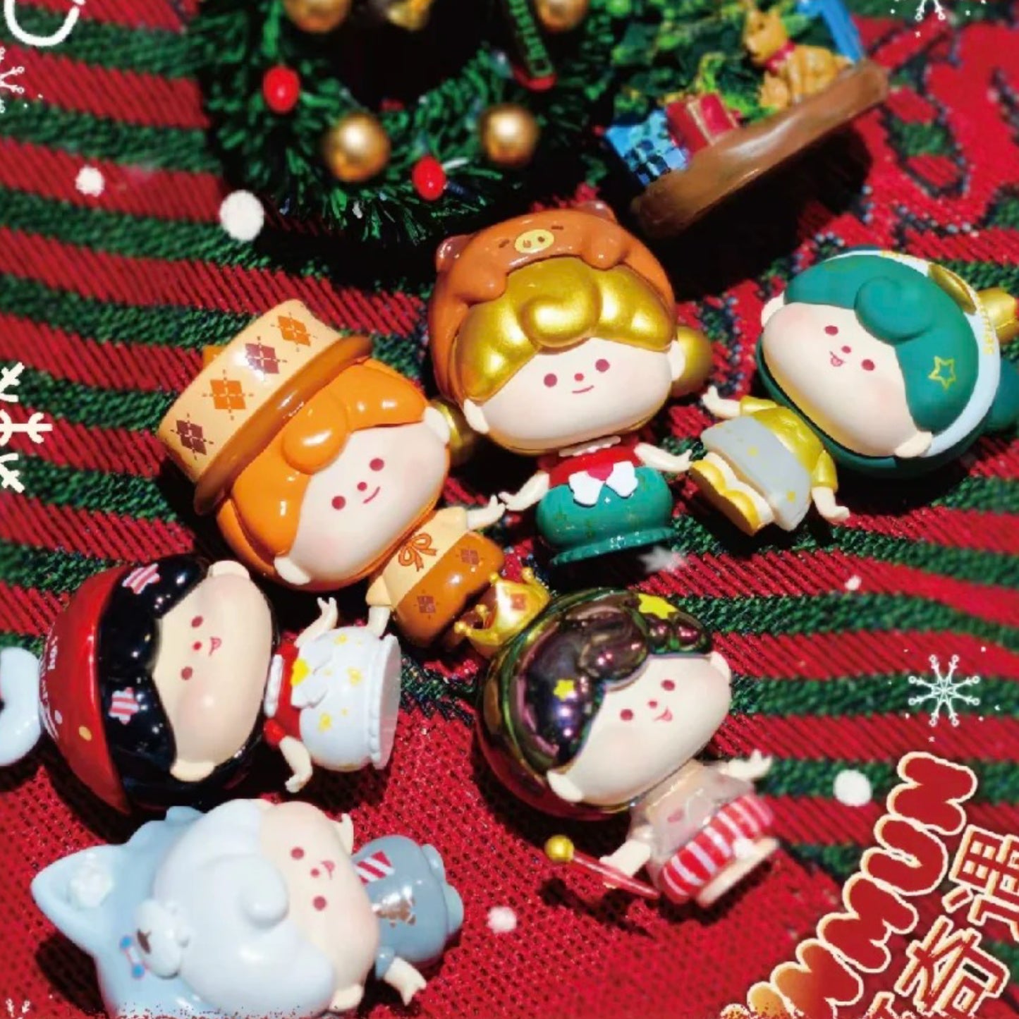 MunMun's Christmas Mini Bean Series Blind Box【2boxes】