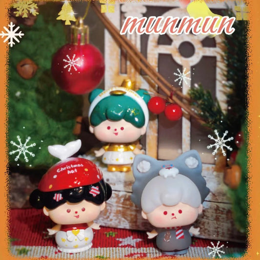 MunMun's Christmas Mini Bean Series Blind Box【2boxes】