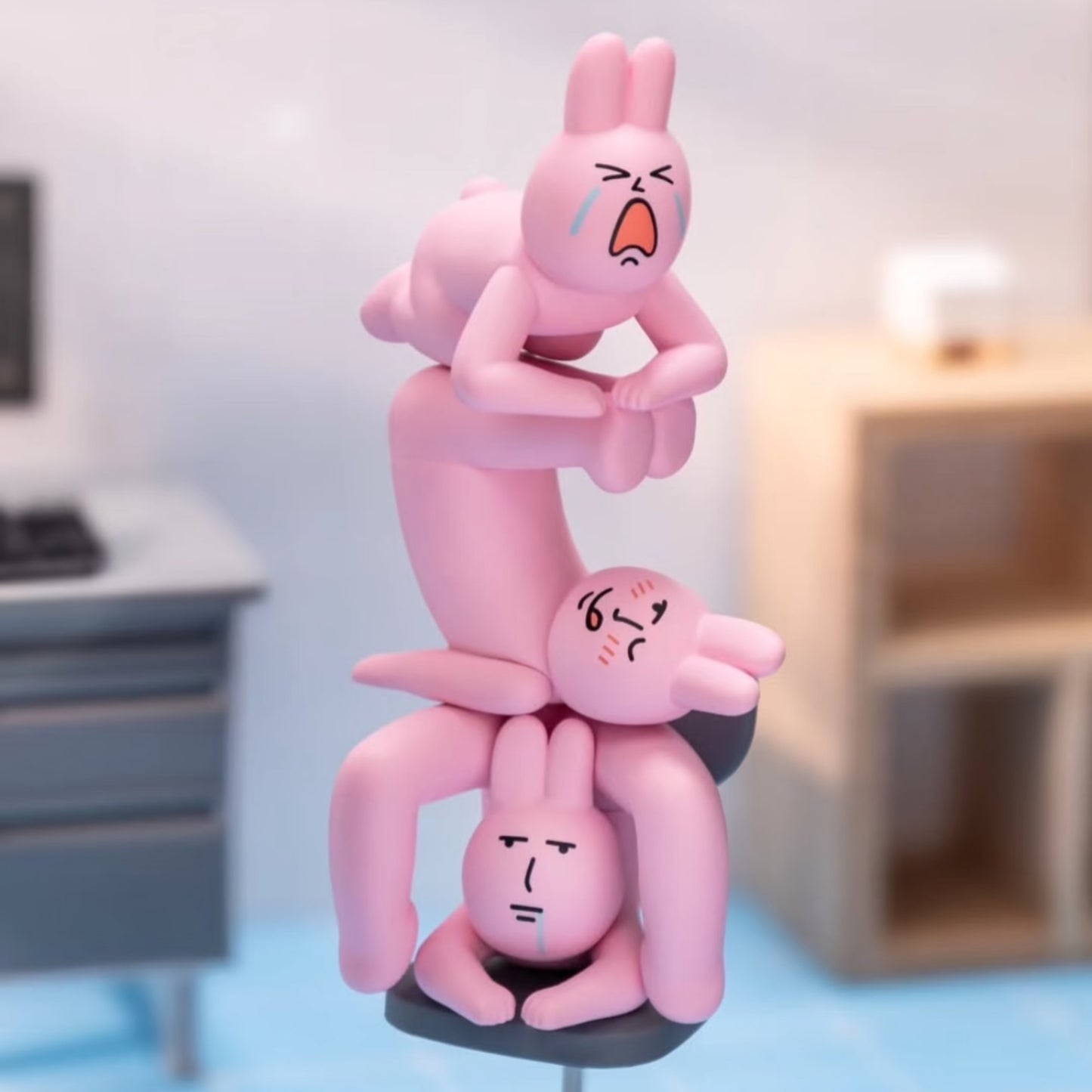 My Friend Rabbit Yoga Jenga Series Blind Box