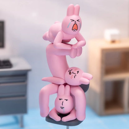 My Friend Rabbit Yoga Jenga Series Blind Box