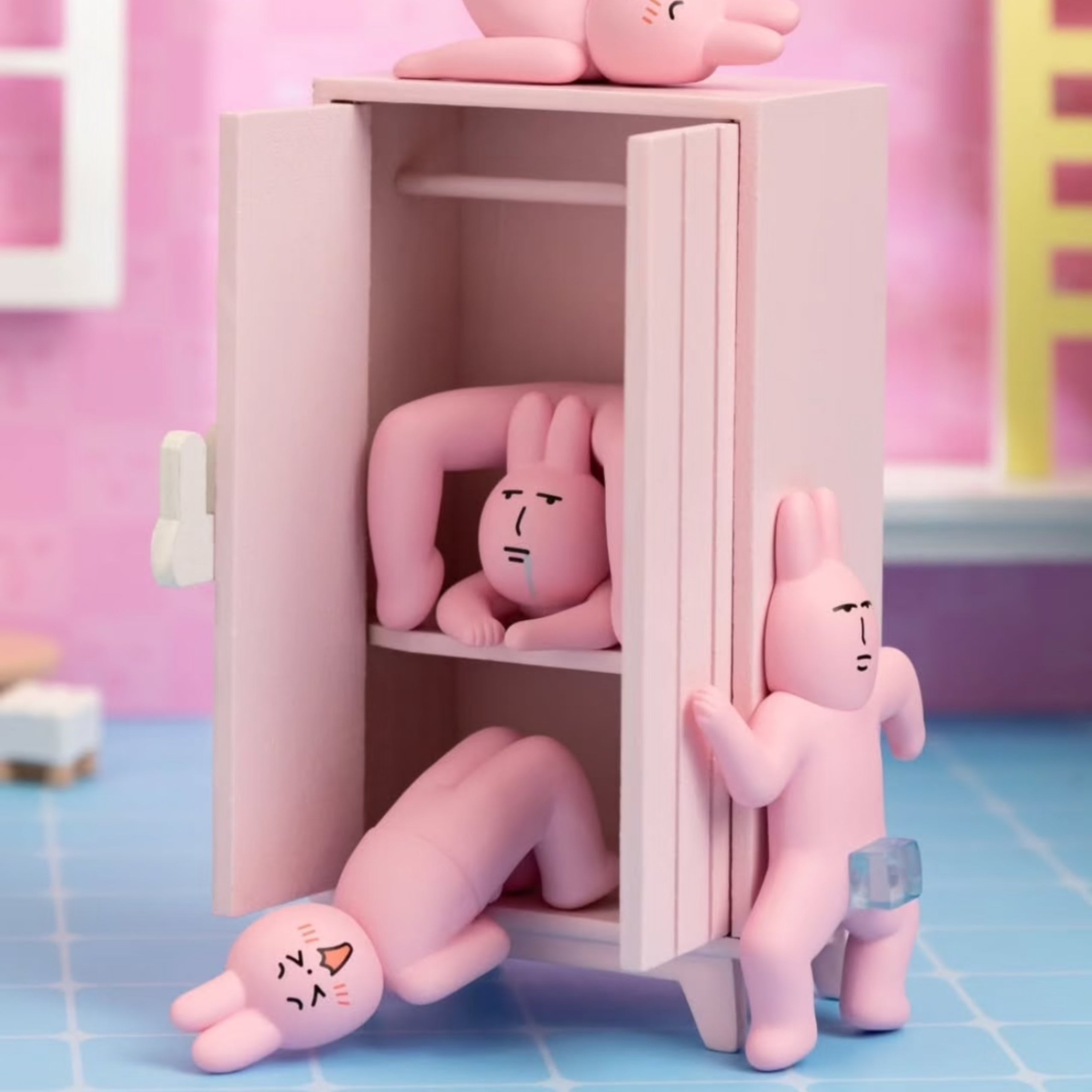 My Friend Rabbit Yoga Jenga Series Blind Box – WOLFTOY