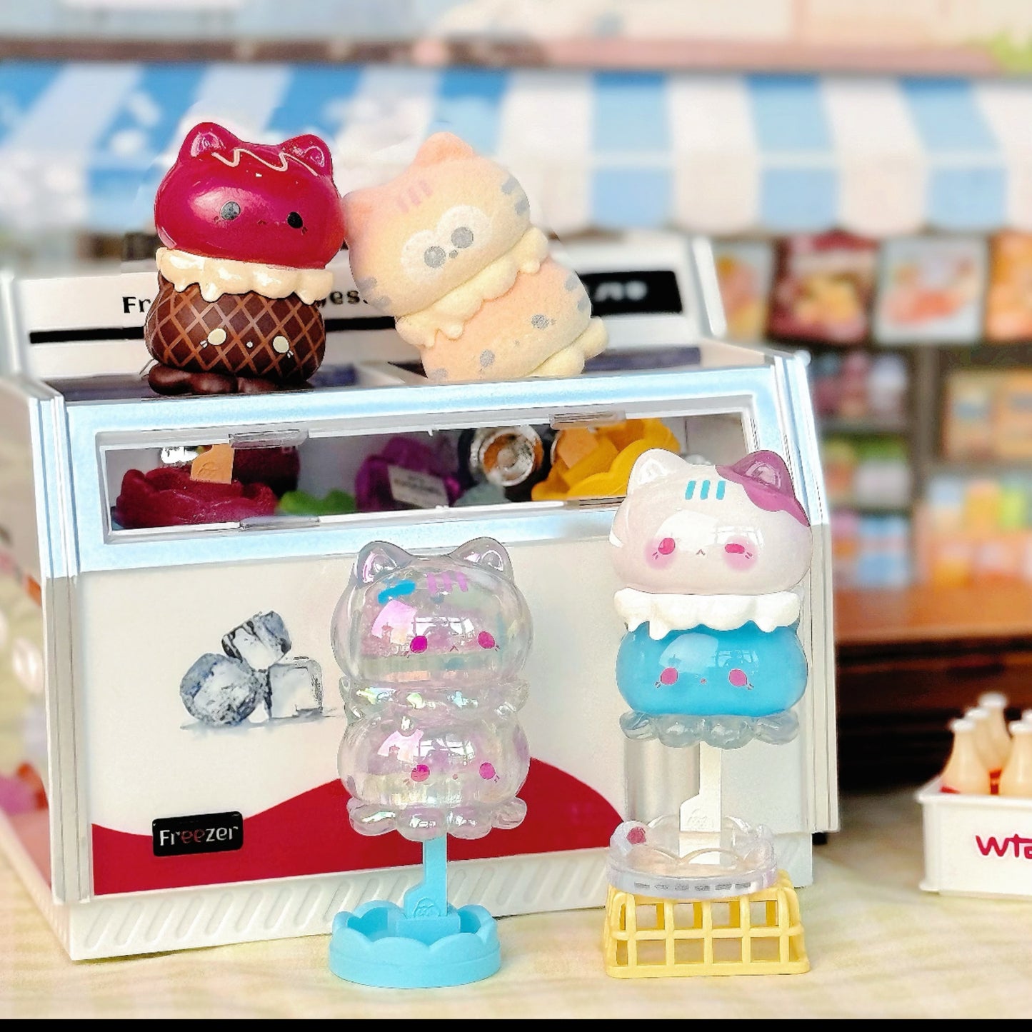 Octcat Ice Cream Mini Bean Series Blind Box