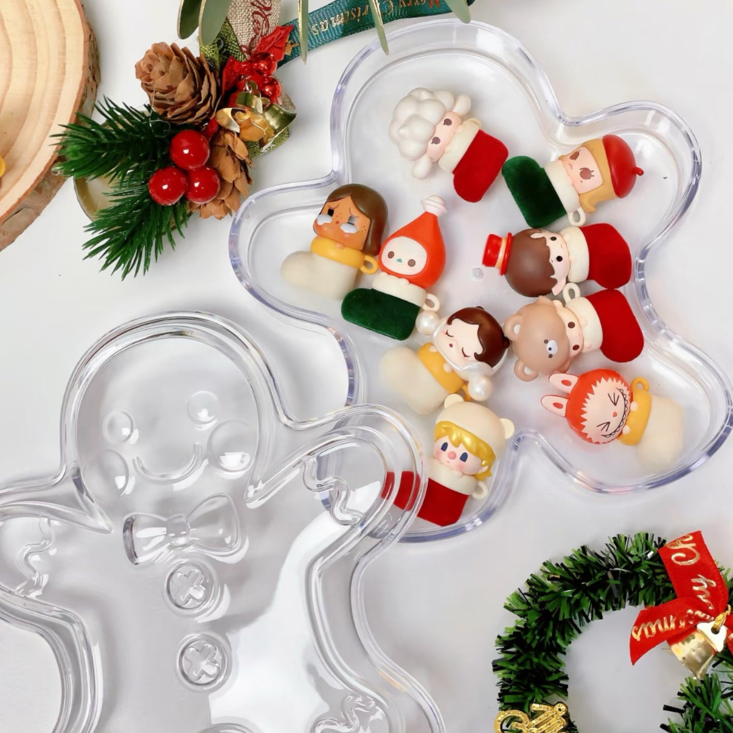 POPBEAN Christmas Sock Series Mini Bean【with Ginger Bottle】