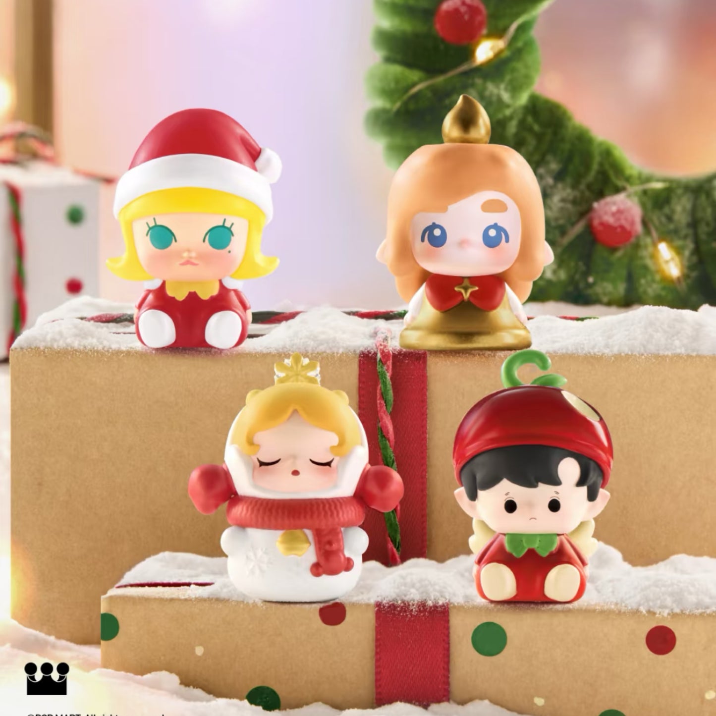 POPMART Christmas Party Mini Bean【12/a set】