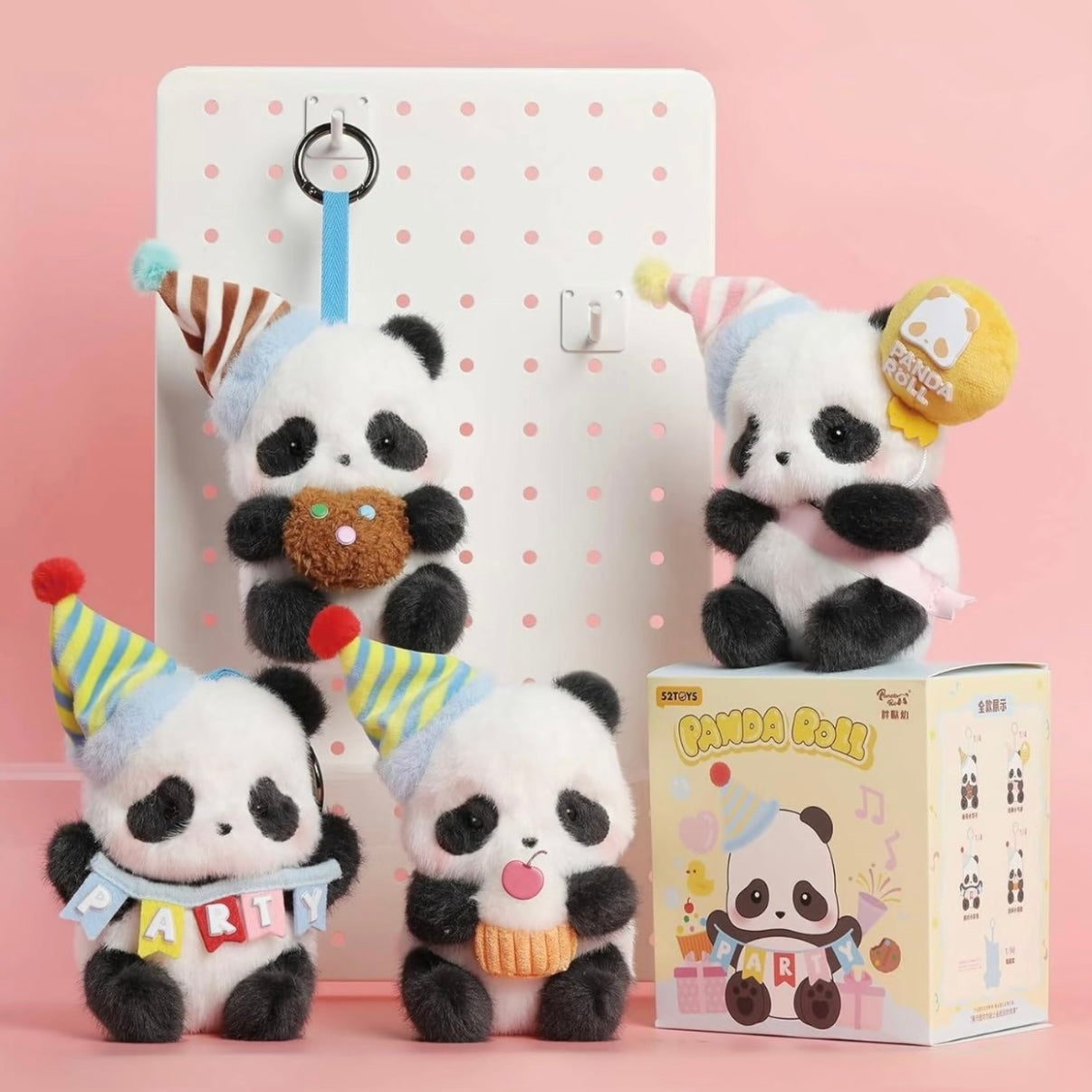 Panda Roll Party Series Plush Blind Box