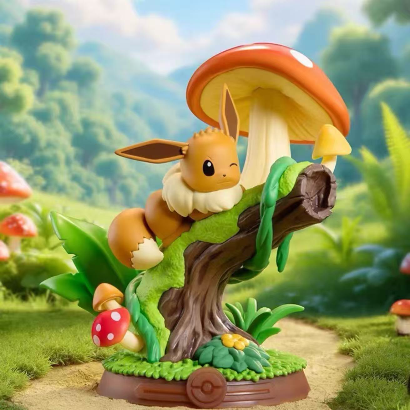 Pokemon Enjoying it, Eevee Series Toy Collection