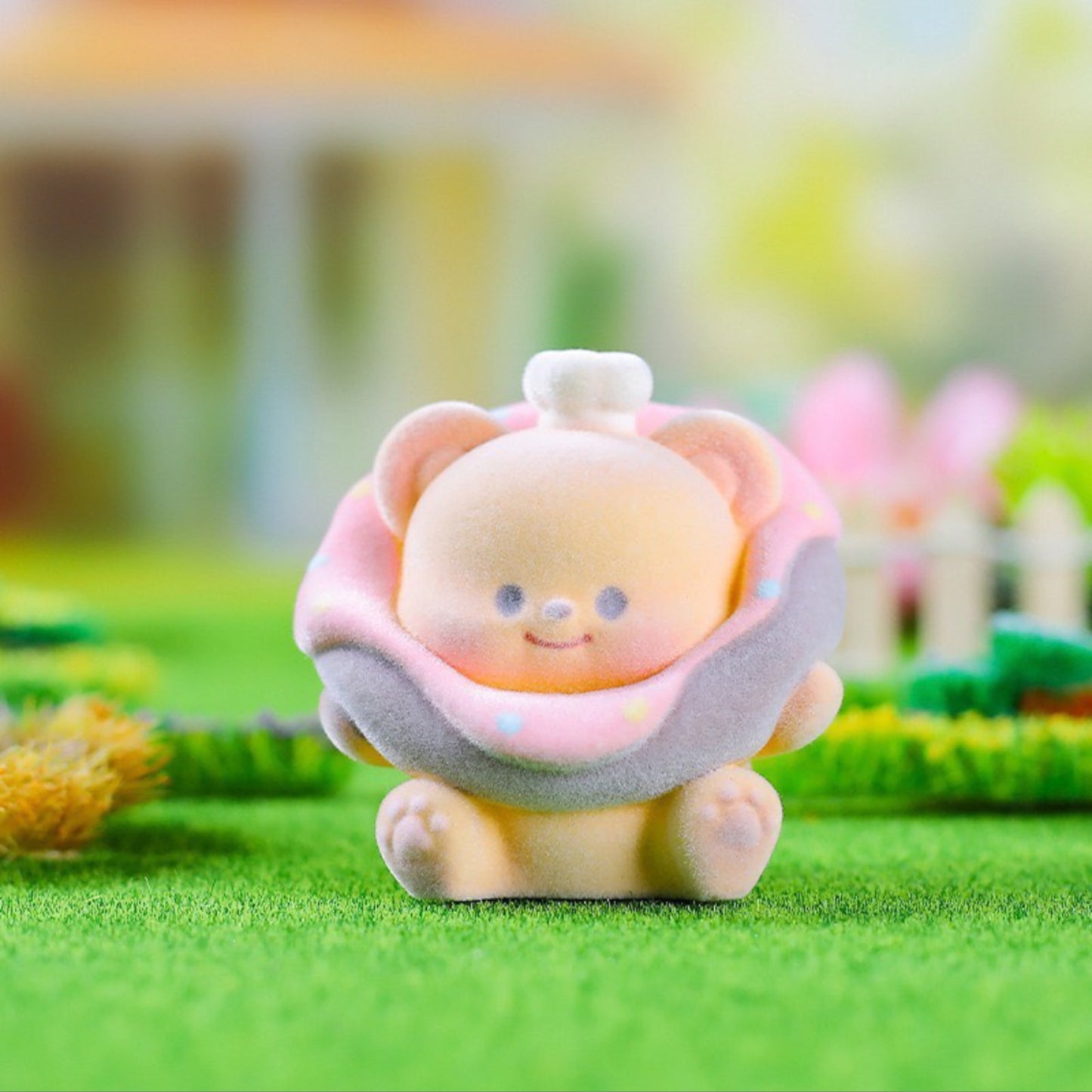 Butter Bear Cream Puff Flocking Series Blind Box
