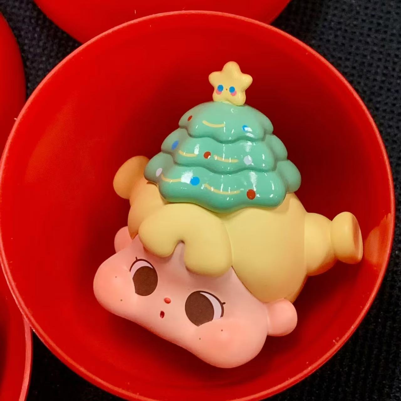 QoQo Mini Face Christmas Series Blind Box