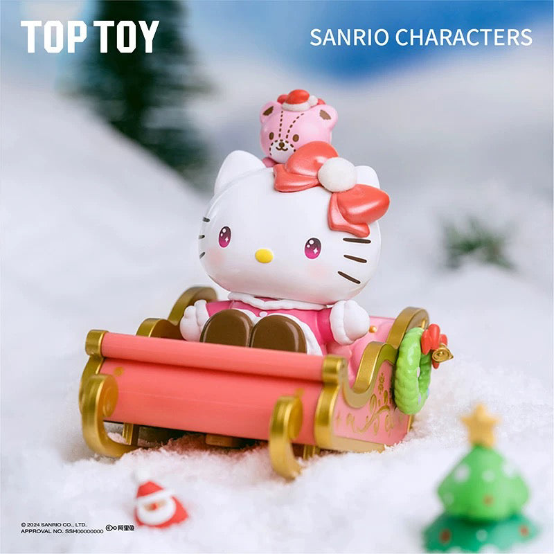 SANRIO CHARACTERS Winter Sledding Team Series Blind Box