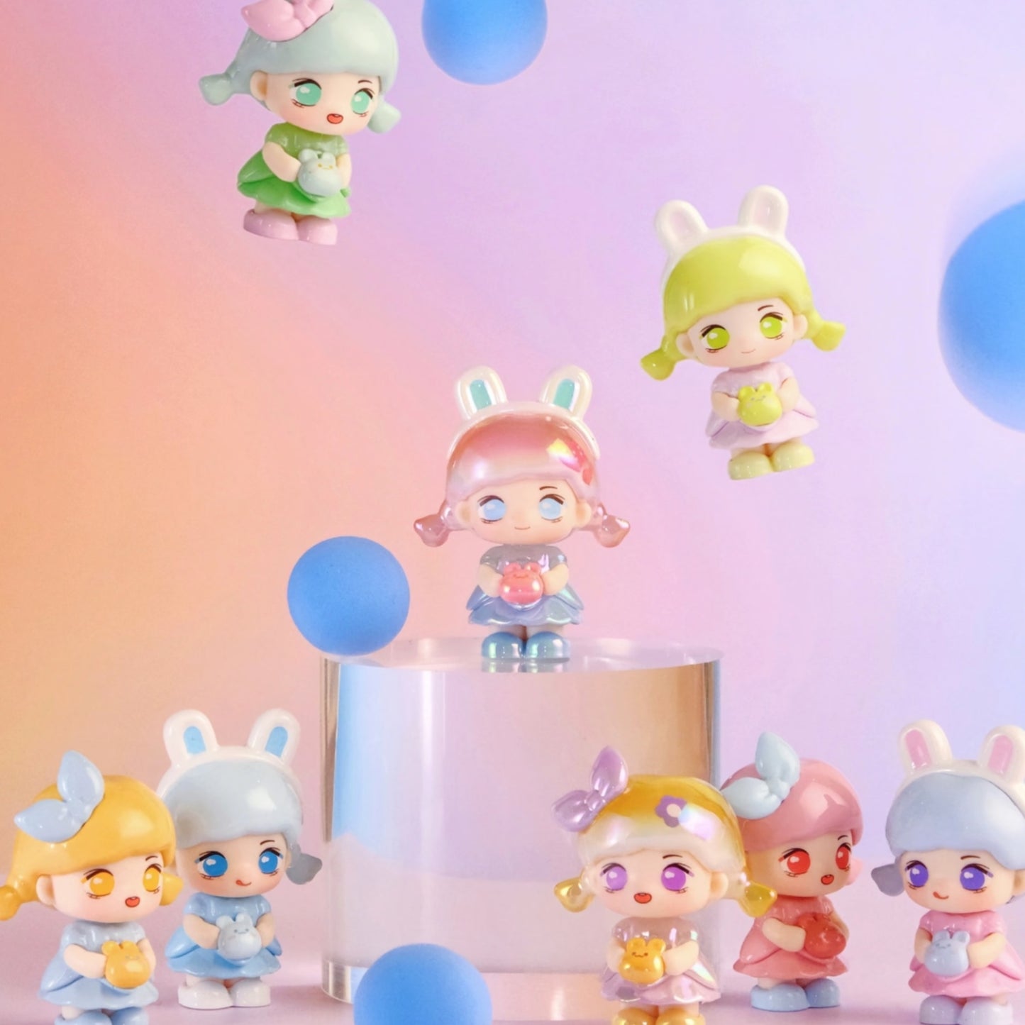 Sanmi Bunny Series Mini Bean Blind Box