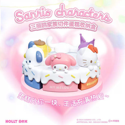 【Confirmed Design】Sanrio Sliced Cake Container