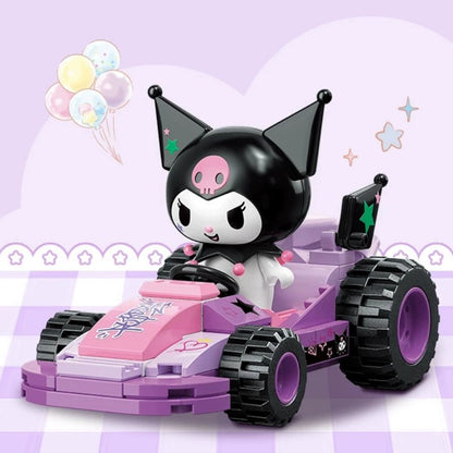 Sanrio Building Blocks Toy Car Series Blind Box