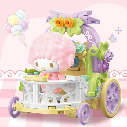 Sanrio Building Blocks Toy Car Series Blind Box