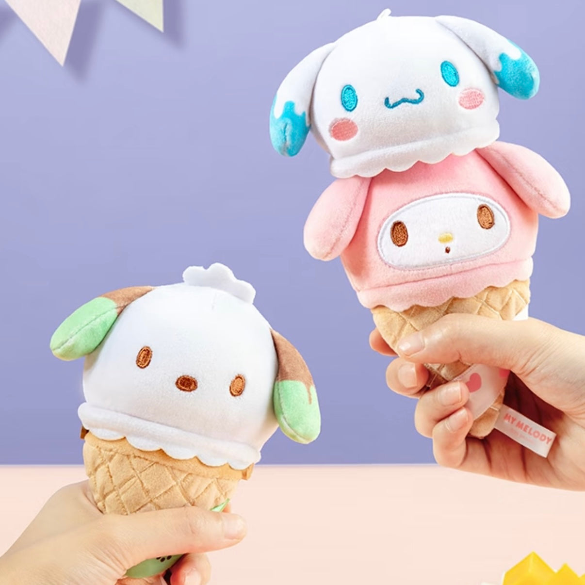 Sanrio Ice Cream Cone Series Plush Blind Bag