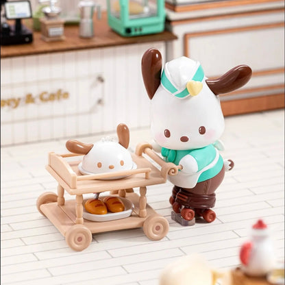 Sanrio characters Roller Skating Restaurant Series Figures Blind Box