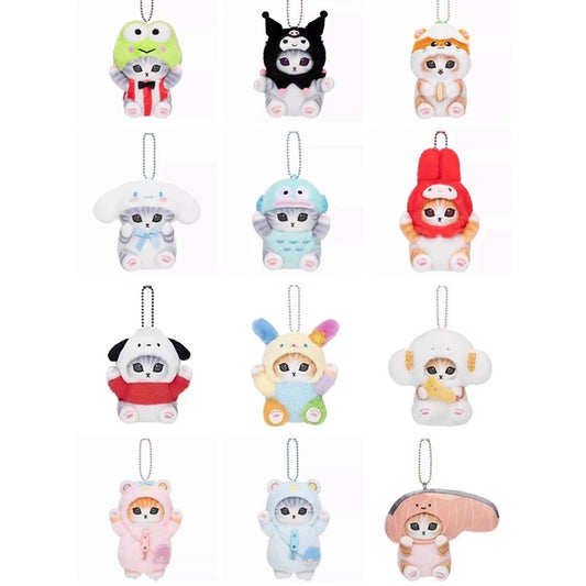 【Presale 2-3days】Sanrio x Mofusand Plush Pendant