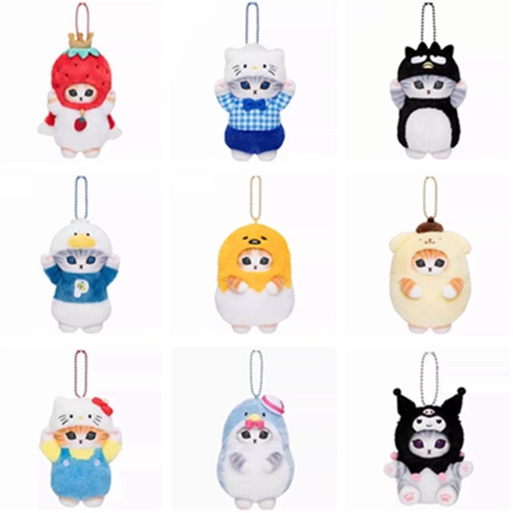 【Presale 2-3days】Sanrio x Mofusand Plush Pendant