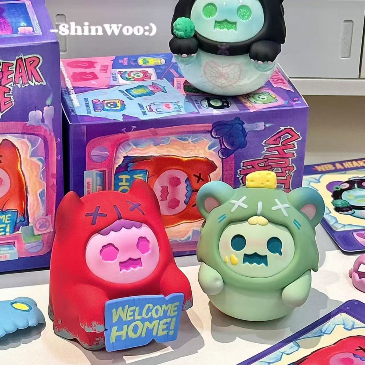 Shinwoo Ghost Bear House Series Blind Box