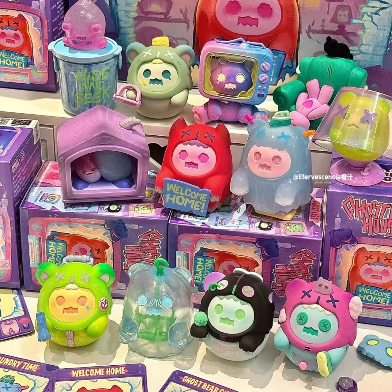 Shinwoo Ghost Bear House Series Blind Box