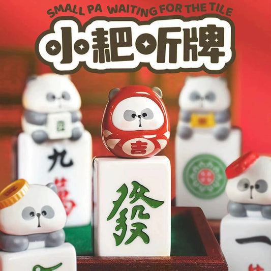 【3pcs】Mr.Pa Waiting for the Tile Series Magnet Mini Bean Blind Bag