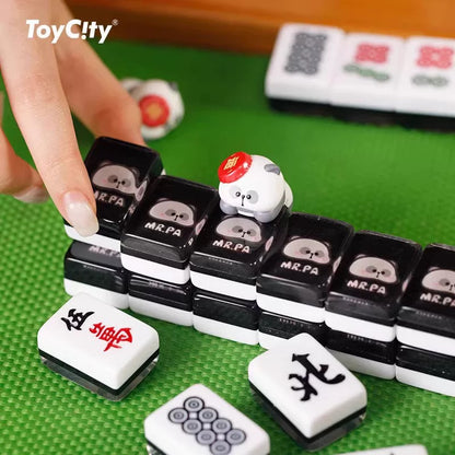 【3pcs】Mr.Pa Waiting for the Tile Series Magnet Mini Bean Blind Bag