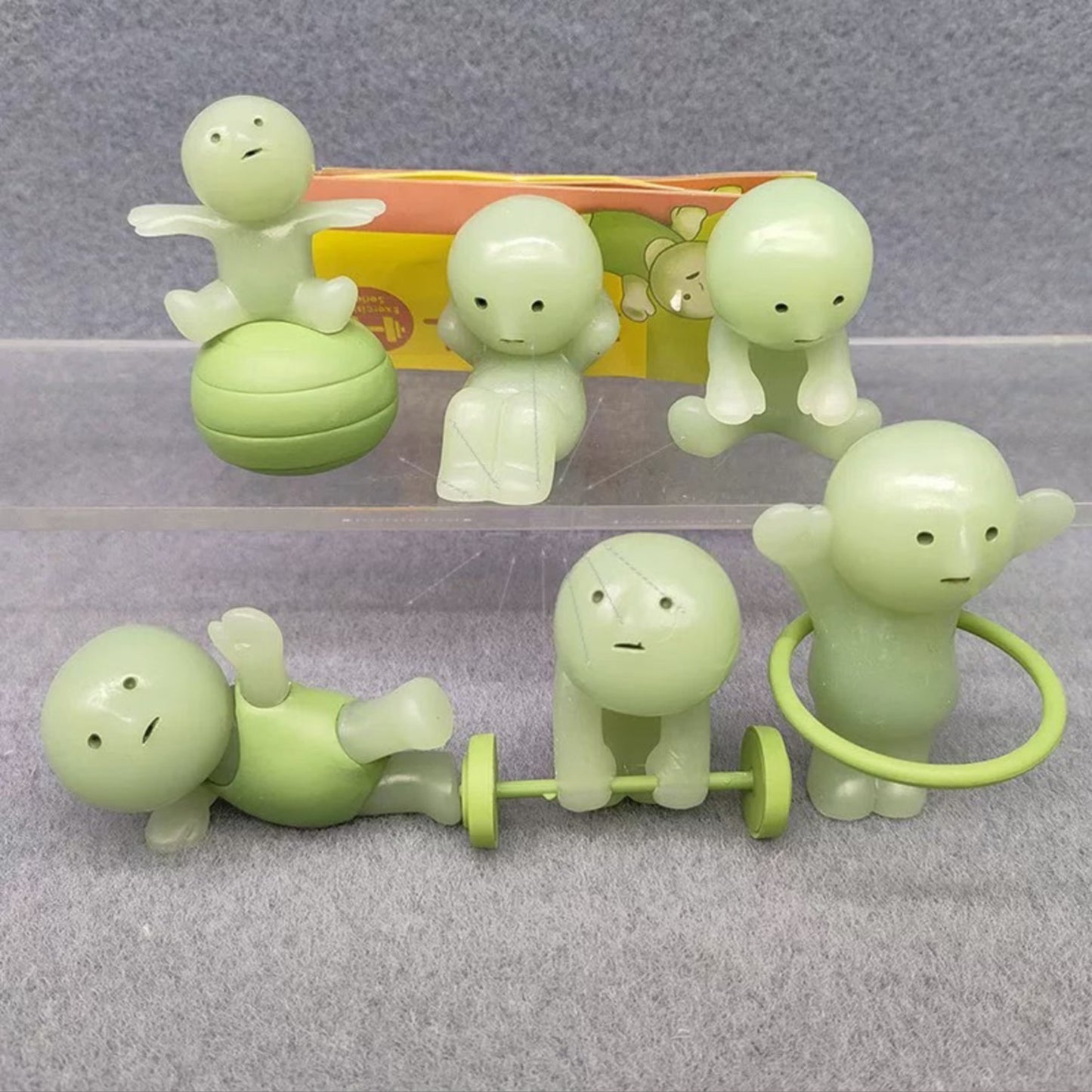 Smiski Living Room Series GID PVC Figures