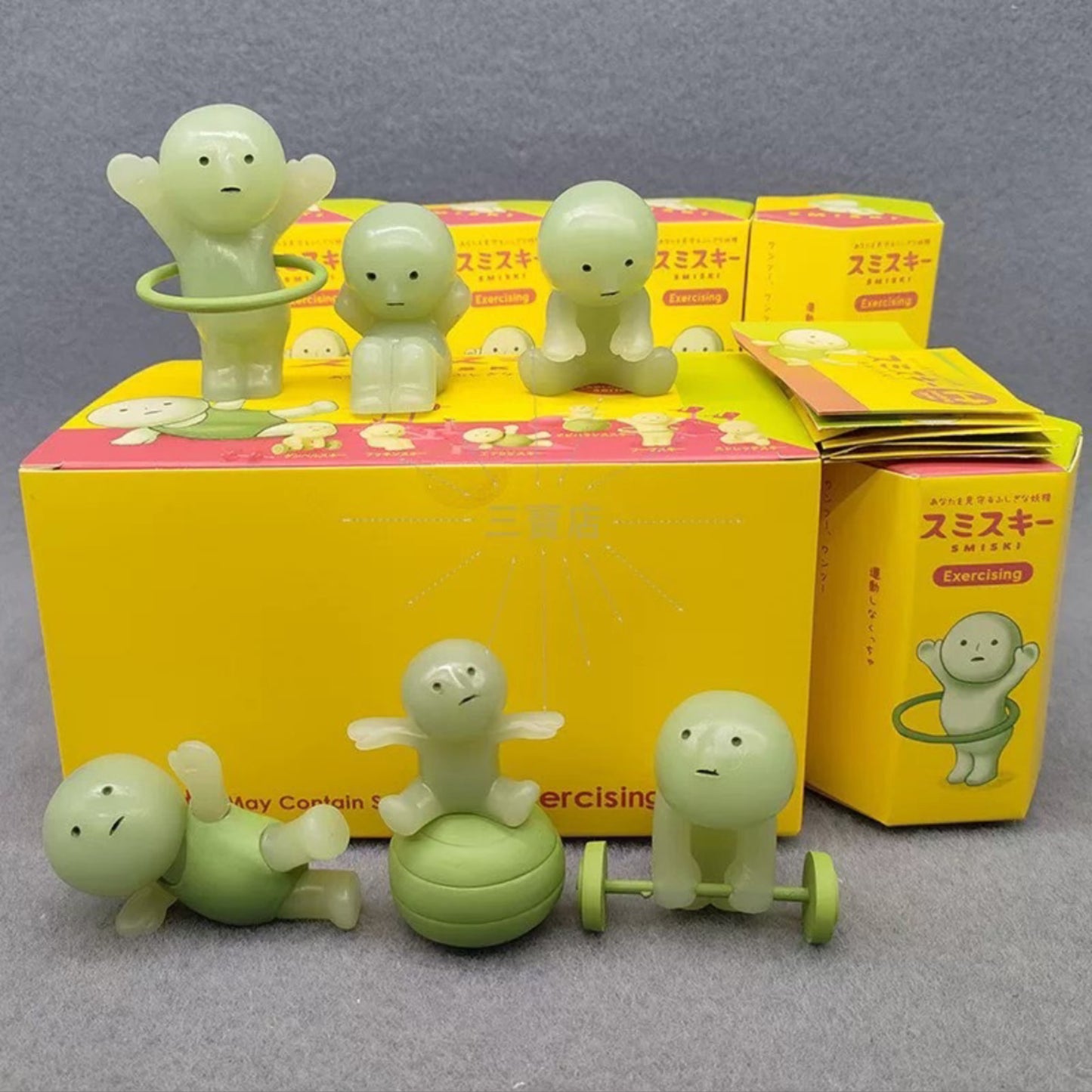 Smiski Living Room Series GID PVC Figures