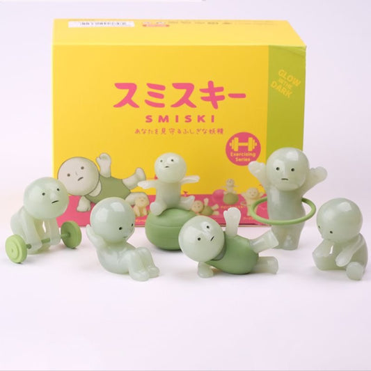Smiski Living Room Series GID PVC Figures
