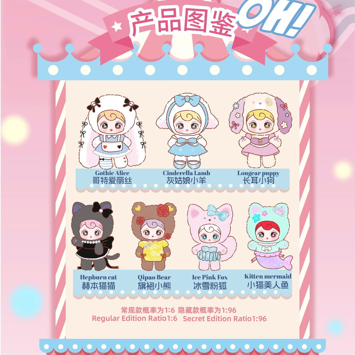 Sunnycoco-Sweet Rebel Series Plush Luckybox