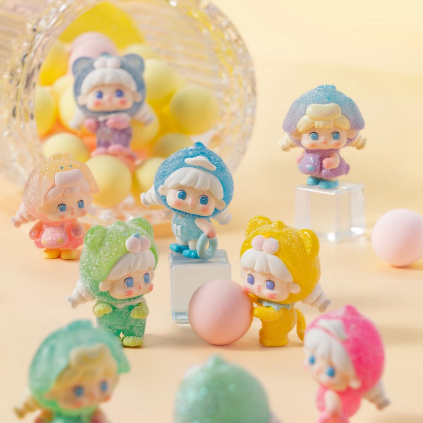 【City Limited】TANGTANG Happy Animal Series Mini Bean Blind Box