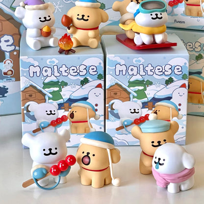 The Maltese Winter Cuddle Series Blind Box