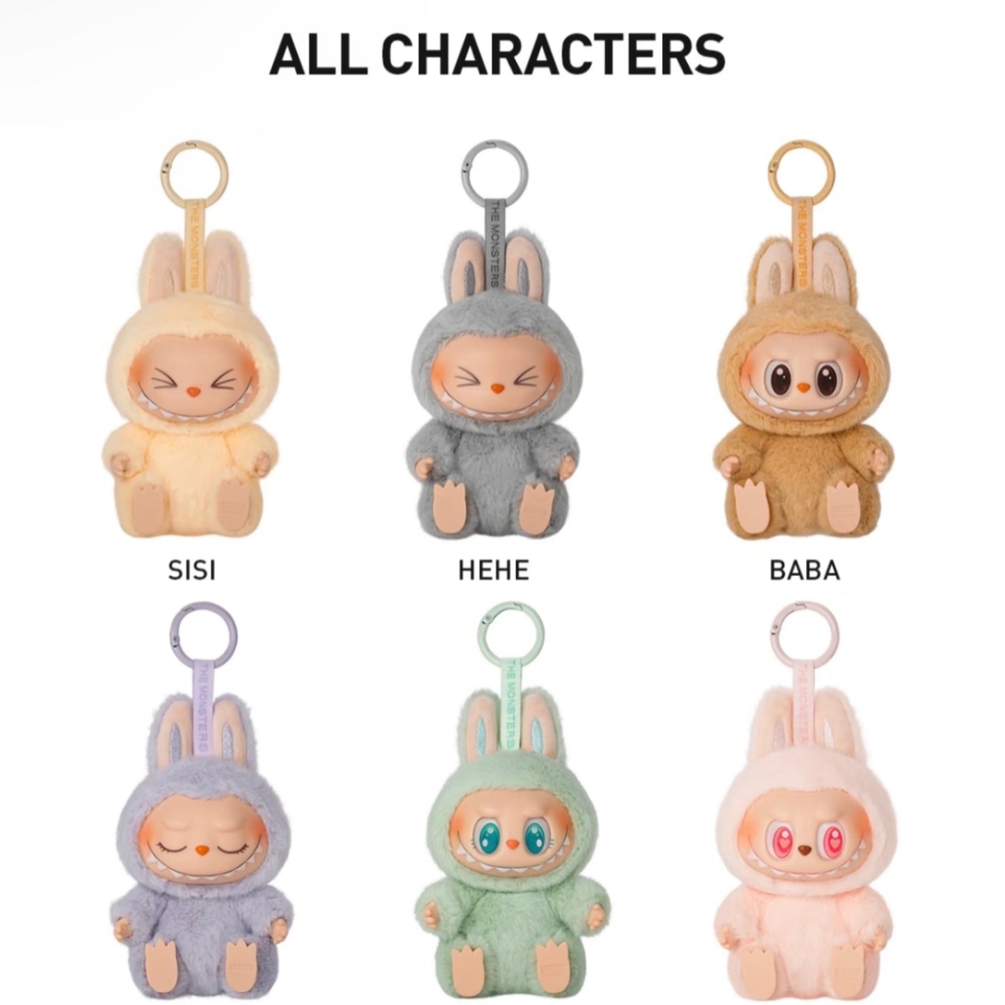 Labubu The Monster - Have a Seat Plush Blind Box