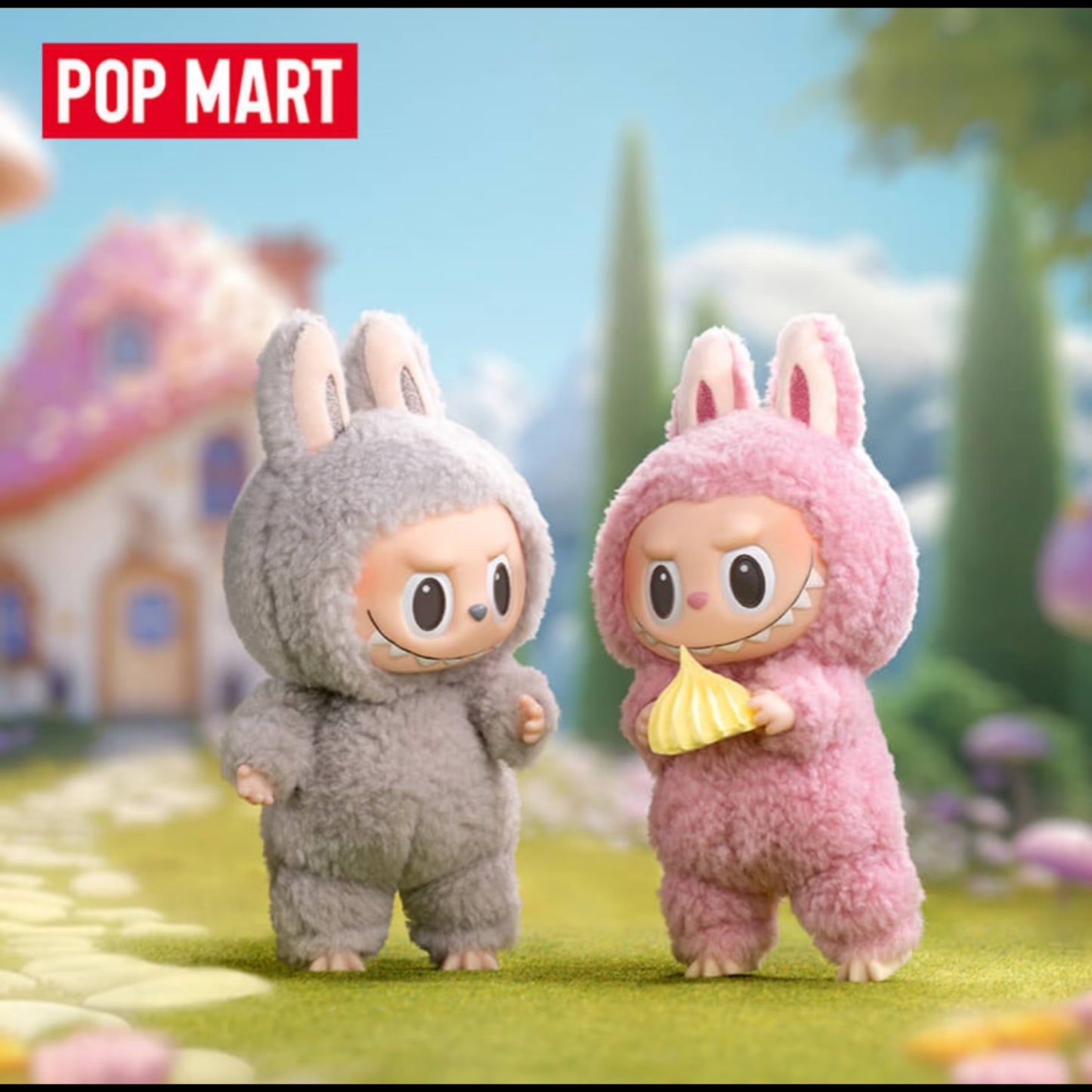 Labubu The Monster - Macaroon Plush Blind Box