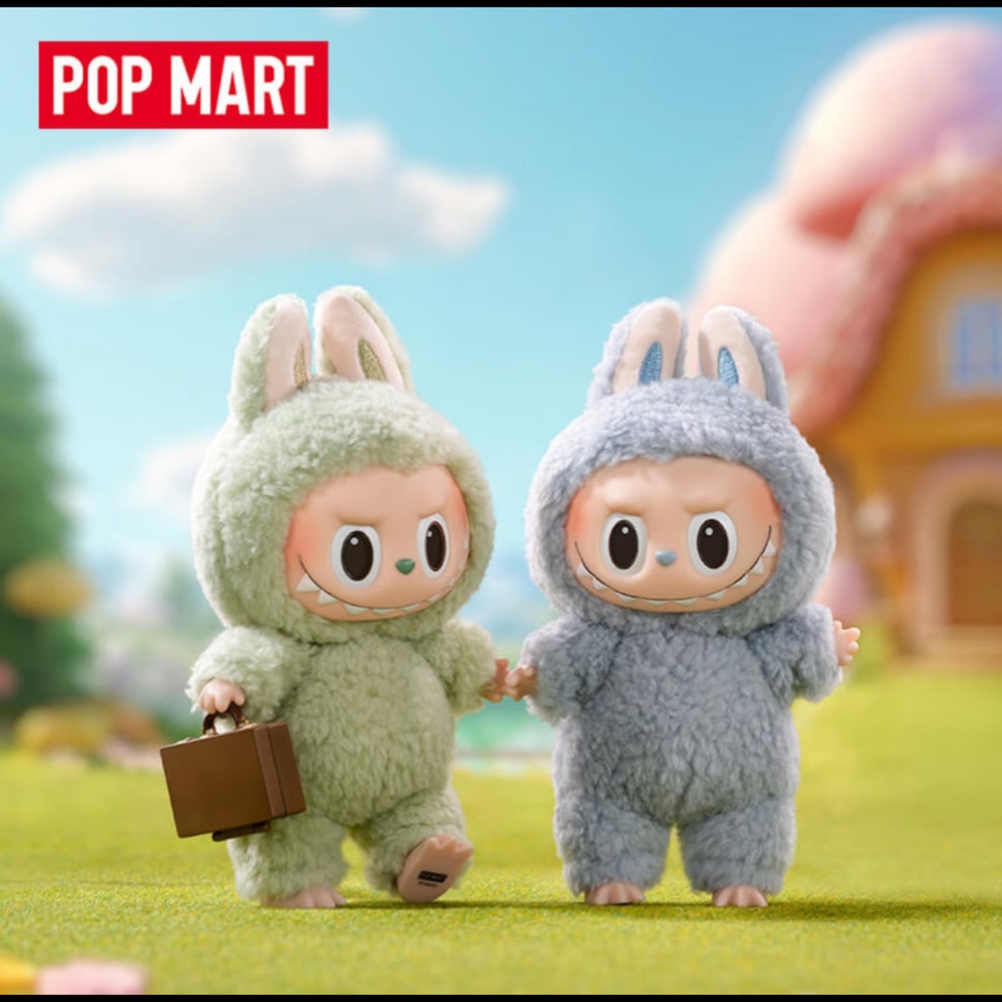 Labubu The Monster - Macaroon Plush Blind Box