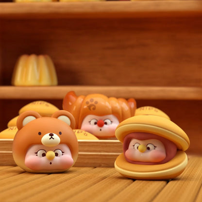 【3boxes】Timid Nido DunDun Bakery Series Mini Bean Blind Box